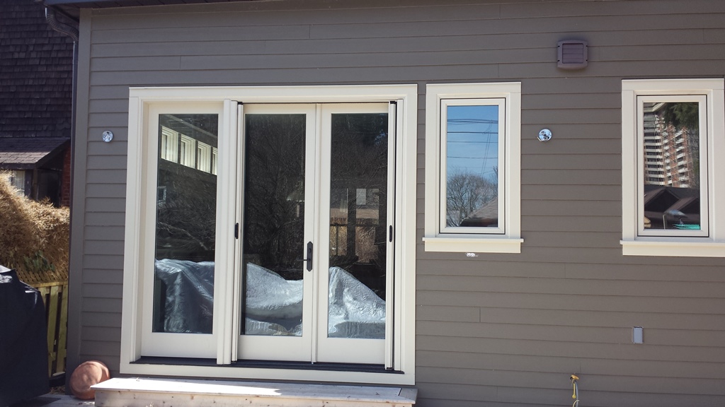 French Door With Retractable Screen Fieldstone Windows