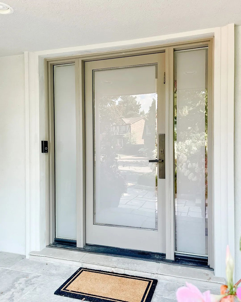 Fiberglass Rail and Stile Front Door North York