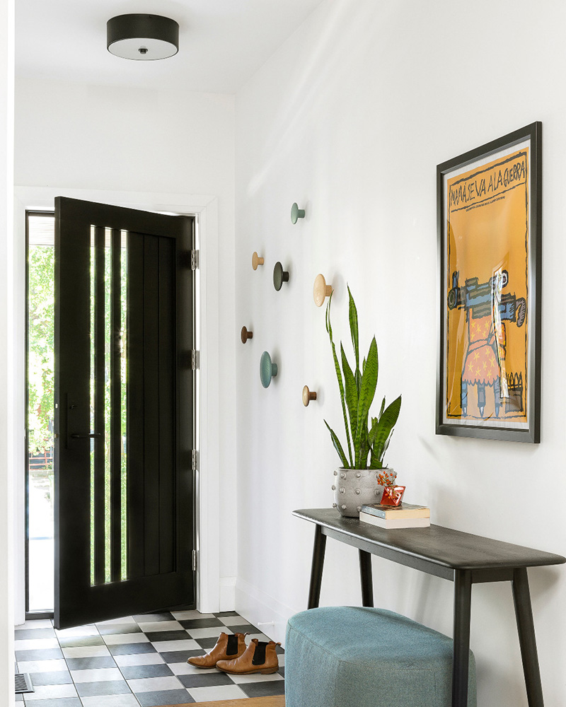 Custom Fiberglass Entry Door Featuring Vertical Grooves and Vertical